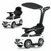 Discount 𧨠INFANS 3 In 1 Licensed Mercedes Benz Ride On Push Car, Kids Toy Stroller For Toddlers With Push Handle, Baby Foot-to-Floor Sliding Walker With Removable Canopy, Music, Horn, Under Seat Storage (White) β€οΈ 1 Discount 𧨠INFANS 3 In 1 Licensed Mercedes Benz Ride On Push Car, Kids Toy Stroller For Toddlers With Push Handle, Baby Foot-to-Floor Sliding Walker With Removable Canopy, Music, Horn, Under Seat Storage (White) β€οΈ -Scooters & Equipment Sales 41hVC2dHmTL