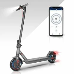 Cheapest ✨ Syvvy Electric Scooter For Adult, 350W Motor, 36V 10Ah Battery Max Speed 19 MPH & 21 Mile Range Sport Scooters, Foldable And Portable City Commuting LED Display 8.5" Honeycomb Tires Scooter 😍