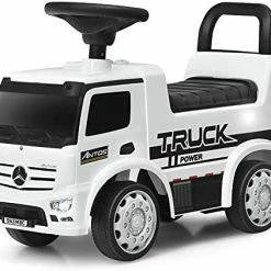 Brand new 🥰 HONEY JOY Kids Push And Ride Racer, Fire Engine Ride On Push Car W/Bubble Maker, Music, Lights, Under Seat Storage, Foot-to-Floor Sliding Push Cars For Toddler, Gift For Boys 👧 Girls, Red 🎁 -Scooters & Equipment Sales 41jOt2SyDL. AC