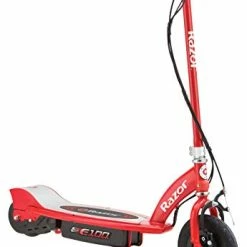 Best deal 🔔 Razor E100 Kids Ride On 24V Motorized Powered Electric Kick Scooter Toy, Speeds Up To 10 MPH With Brakes, And Pneumatic Tires For Kids Ages 8+ ⭐