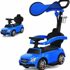 Buy โญ Costzon Push Car For Toddlers, 3 In 1 Mercedes Benz Stroller Sliding Walking Car W/ Canopy, Handle, Safety Bar, Cup Holder, Music, Underneath Storage, Foot-to-Floor Ride On Toy For Boys & ๐ง Girls, White ๐คฉ 17 Buy โญ Costzon Push Car For Toddlers, 3 In 1 Mercedes Benz Stroller Sliding Walking Car W/ Canopy, Handle, Safety Bar, Cup Holder, Music, Underneath Storage, Foot-to-Floor Ride On Toy For Boys & ๐ง Girls, White ๐คฉ -Scooters & Equipment Sales 41n6cnUaffL. AC