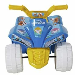 Promo ⭐ Baby Shark 6V Quad With Rechargeable Battery , Blue 🤩 -Scooters & Equipment Sales 41n7qbZlNJL