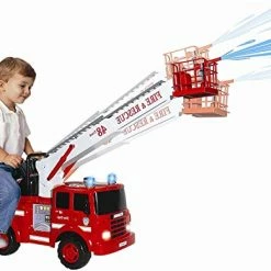 Promo 🔥 SKYTEAM Action Fire Engine Ride-On ✨ -Scooters & Equipment Sales 41pWCrbaSwL