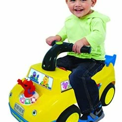 Best Sale 🧨 Sesame Street Elmo School Bus Ride-On 🔥 -Scooters & Equipment Sales 41qPt3jLwUL