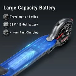 Wholesale 👏 Pro ES80 Electric Scooter - 8.5" Solid Tires,Up To 19 Miles Long-Range And 19 MPH Portable Folding Commuting Scooter For Adults With Double Braking System And App Black-01 😍 10 Wholesale 👏 Pro ES80 Electric Scooter - 8.5" Solid Tires,Up To 19 Miles Long-Range And 19 MPH Portable Folding Commuting Scooter For Adults With Double Braking System And App Black-01 😍 -Scooters & Equipment Sales 41qdvXOQBbL