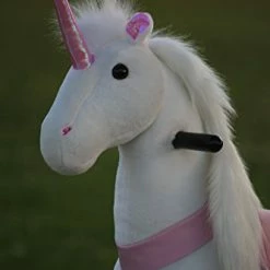 New 🌟 Medallion - My Pony Ride On Real Walking Horse For Children 3 To 6 Years Old Or Up To 65 Pounds (Color Small Pink Unicorn) ⌛ -Scooters & Equipment Sales 41qnm1mH3rL