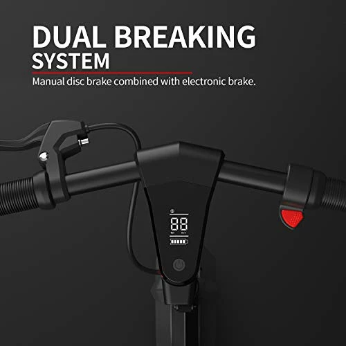 Outlet ๐ฏ Hiboy MAX3 Electric Scooter, 350W Motor 10" Pneumatic Off Road Tires Up To 17 Miles & 18.6 MPH, Adult Electric Scooter For Commute And Travel ๐ 7 Outlet ๐ฏ Hiboy MAX3 Electric Scooter, 350W Motor 10" Pneumatic Off Road Tires Up To 17 Miles & 18.6 MPH, Adult Electric Scooter For Commute And Travel ๐ - Image 5