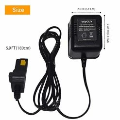 Cheapest 😉 Voyaux 12 Volt Battery Charger For All Power Wheels 12-Volt Ride-on Toys, For Fisher-Price Using The Gray Battery Or The Orange Top Batter 🥰 -Scooters & Equipment Sales 41sFgFnAbJL