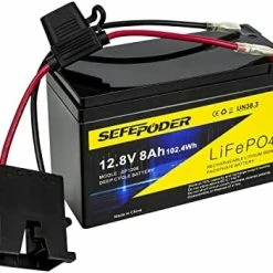 Buy ๐ฅ SEFEPODER Replacement Battery For Fisher Price Power Wheels 12 Volt Battery, 12V 8Ah Lifepo4 Lithium Ion Rechargeable Battery For Power Wheels Ride-On Vehicles ๐งจ 15 Buy ๐ฅ SEFEPODER Replacement Battery For Fisher Price Power Wheels 12 Volt Battery, 12V 8Ah Lifepo4 Lithium Ion Rechargeable Battery For Power Wheels Ride-On Vehicles ๐งจ -Scooters & Equipment Sales 41sloqUay0L. AC