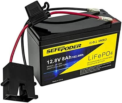 Buy ๐ฅ SEFEPODER Replacement Battery For Fisher Price Power Wheels 12 Volt Battery, 12V 8Ah Lifepo4 Lithium Ion Rechargeable Battery For Power Wheels Ride-On Vehicles ๐งจ 9 Buy ๐ฅ SEFEPODER Replacement Battery For Fisher Price Power Wheels 12 Volt Battery, 12V 8Ah Lifepo4 Lithium Ion Rechargeable Battery For Power Wheels Ride-On Vehicles ๐งจ - Image 7
