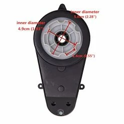 Hot Sale ✔️ Weelye 12V550 40000RPM Gearbox With High Torque 12V DC Motor For Kids Ride On Car SUV Parts, Electric Motor With Gear Box High Speed RS550 DC Motor Match Children Ride On Toys Accessories 👏 -Scooters & Equipment Sales 41szVcHKN2L