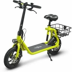 Wholesale ⌛ Phantomgogo Commuter R1 - Electric Scooter For Adults - Foldable Scooter With Seat & Carry Basket - 450W Brushless Motor 36V - 15MPH 265lbs Max Load E Mopeds For Adults Blue ⌛ -Scooters & Equipment Sales 41tvit2ytwL. AC