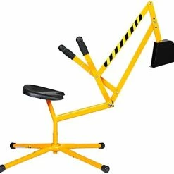 Deals ✔️ Albott Ride On Excavator Working Sand Crane With 360° Rotation Seat, Great For Sand, Beach, Snow, Dirt, Steel Outdoor Play Toy For Ages 3 And Up(Yellow) 🎉 -Scooters & Equipment Sales 41uvtdOd96S. AC
