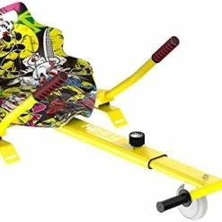 Deals 😀 HC-01 Hoverboard Kart Seat Attachment Accessory For 6.5" 8" 10" Two Wheel Self Balancing Scooter Black 😀 -Scooters & Equipment Sales 41v6FoDy9dL. AC