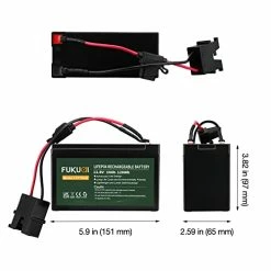 Wholesale 🎁 Fukuai 2000 Cycles Replacement Battery Compatible With Fisher-Price Power Wheels 12-Volt Battery, 12.8V 10Ah LiFePO4 Rechargeable Battery 💯 -Scooters & Equipment Sales 41vPCsEtZUL