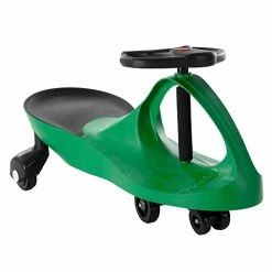 Budget 🛒 Wiggle Car Ride On Toy – No Batteries, Gears Or Pedals – Twist, Swivel, Go – Outdoor Ride Ons For Kids 3 Years And Up By Lil’ Rider (Green) 🔔