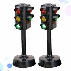 Best Sale ⭐ NUOBESTY Kids Traffic Light Toy Traffic Signal Light Model Toys Early Education Playset For Kids Toddler, Pack Of 2( Random Size) ⭐ -Scooters & Equipment Sales 41wtIFfFZ0L
