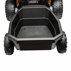 Best deal ✔️ RCtown Trailer For 12V Kids Ride On Car Truck With Parent Remote Control, Spring Suspension, LED Lights, AUX Port, Music (Trailer Only) 😍 -Scooters & Equipment Sales 41xK33XHbHL