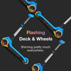 Budget 🤩 Elecorange Kid Electric Scooter, Safe Wide Light Up Deck & Wide Wheels, Reliable Thumb Throttle, 3 Adjustable Height, 5Mph Safe Speed, 60min Ride Time, Lightweight, Foldable, Scooter For Kids Ages 3-9 Whit ⌛ 12 Budget 🤩 Elecorange Kid Electric Scooter, Safe Wide Light Up Deck & Wide Wheels, Reliable Thumb Throttle, 3 Adjustable Height, 5Mph Safe Speed, 60min Ride Time, Lightweight, Foldable, Scooter For Kids Ages 3-9 Whit ⌛ -Scooters & Equipment Sales 41zCPaB9IrL