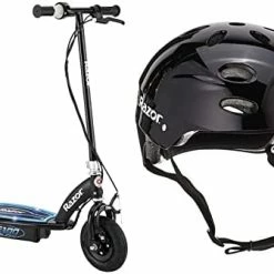 Best deal 🔔 Razor E100 Kids Ride On 24V Motorized Powered Electric Kick Scooter Toy, Speeds Up To 10 MPH With Brakes, And Pneumatic Tires For Kids Ages 8+ ⭐ -Scooters & Equipment Sales 41zZl6YTeWL. AC