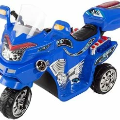 Outlet 🎁 On Toy, 3 Wheel Motorcycle Trike For Kids By Rockin' Rollers – Battery Powered Ride On Toys For Boys And 👧 Girls, 3 - 6 Year Old - Black FX 😍 -Scooters & Equipment Sales 512JvOi6mlL. AC