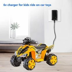 Hot Sale ⌛ 6 Volt Battery Charger For Ride On Toys, 6V 1A Battery Charger For Hello Kitty SUV Kid Trax Toddler Quad ATV Electric Battery Powered Ride-Ons Toys ⌛ -Scooters & Equipment Sales 512Vu9rhuhL