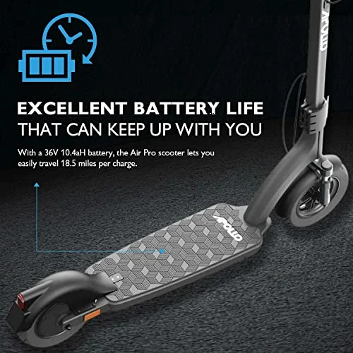 Best reviews of ๐ Apollo Scooters Apollo Air Pro Electric Scooter | Comfortable, Lightweight, IPX4 Water Resistant | Shock-Absorbing Dual Suspension, 10-Inch Pneumatic Tires, Ultra-Wide Rubberized Deck | Up To 18 MPH & 18.5 Mile Rang ๐ 4 Best reviews of ๐ Apollo Scooters Apollo Air Pro Electric Scooter | Comfortable, Lightweight, IPX4 Water Resistant | Shock-Absorbing Dual Suspension, 10-Inch Pneumatic Tires, Ultra-Wide Rubberized Deck | Up To 18 MPH & 18.5 Mile Rang ๐ - Image 2