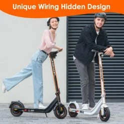 Flash Sale ⌛ I INMOTION Inmotion Air Pro Electric Kick Sooter, 500W Power, 22 MPH &30 Miles Range, Wiring Hidden Design, 10'' Pneumatic Tire, Dual Brakes, W. Capacity 264lbs,Commuter E Scooter For Adult 😉 -Scooters & Equipment Sales 515Ko4lDlxL