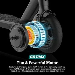 Coupon 😍 Gotrax Gpro Electric Scooter, 3 Wheel and Dual Rear Suspension, Max 24 Mile And 15.5Mph Power 350W Motor LG Battery, Double Anti-Theft Lock And Front 10" Rear 8.5" Pneumatic Tire Commuting Escoote ❤️ 9 Coupon 😍 Gotrax Gpro Electric Scooter, 3 Wheel and Dual Rear Suspension, Max 24 Mile And 15.5Mph Power 350W Motor LG Battery, Double Anti-Theft Lock And Front 10" Rear 8.5" Pneumatic Tire Commuting Escoote ❤️ -Scooters & Equipment Sales 518glJwQG6S