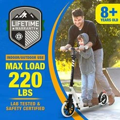 Outlet 🥰 SereneLife Folding Kick Scooter For Adults And Kid Red ✔️ -Scooters & Equipment Sales 51AX7MF6BFL