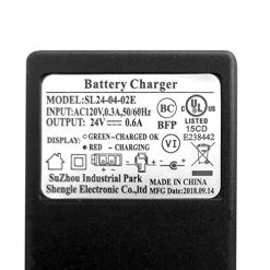 Buy 😉 JIARUIXIN 24V B-Type Plug Charger, For 24-Volt Gravedigger Monster Truck & Yamaha Grizzly Riding Children Ride On Toy Car Grave Digger 🧨