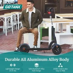 Hot Sale ❤️ Gotrax G4 Electric Scooter, 10" Pneumatic Tires, Max 25 Mile Range And 20Mph Power By 350W Motor, Double Anti-theft Lock, Bright Headlight And Taillight, Foldable And Cruise Control Escooter For Adult Matt Black ⌛ 10 Hot Sale ❤️ Gotrax G4 Electric Scooter, 10" Pneumatic Tires, Max 25 Mile Range And 20Mph Power By 350W Motor, Double Anti-theft Lock, Bright Headlight And Taillight, Foldable And Cruise Control Escooter For Adult Matt Black ⌛ -Scooters & Equipment Sales 51DPFFxi0DL