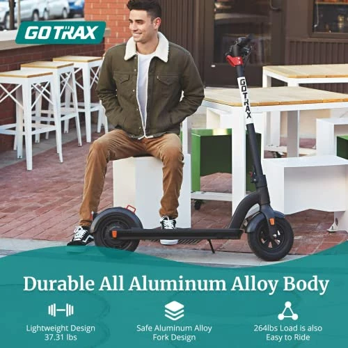 Hot Sale ❤️ Gotrax G4 Electric Scooter, 10" Pneumatic Tires, Max 25 Mile Range And 20Mph Power By 350W Motor, Double Anti-theft Lock, Bright Headlight And Taillight, Foldable And Cruise Control Escooter For Adult Matt Black ⌛ 5 Hot Sale ❤️ Gotrax G4 Electric Scooter, 10" Pneumatic Tires, Max 25 Mile Range And 20Mph Power By 350W Motor, Double Anti-theft Lock, Bright Headlight And Taillight, Foldable And Cruise Control Escooter For Adult Matt Black ⌛ - Image 3