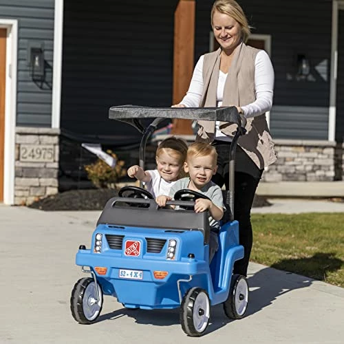 Best Sale π Step2 Side-by-Side Push Around SUV For Kids β Two-Seater Toddler Push Car (1.5-5 Years Old) β Blue Plastic Stroller-Style Car For Fun Family Outings β Easy Stroller Alternativ π 4 Best Sale π Step2 Side-by-Side Push Around SUV For Kids β Two-Seater Toddler Push Car (1.5-5 Years Old) β Blue Plastic Stroller-Style Car For Fun Family Outings β Easy Stroller Alternativ π - Image 2