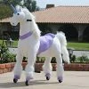 Deals ⌛ Medallion - My Pony Ride On Real Walking Horse For Children 5 To 12 Years Old Or Up To 110 Pounds (Color Medium Purple Unicorn) For 👧 Girls 5 To 12 Years O 🎉 -Scooters & Equipment Sales 51H7GdaOn4L