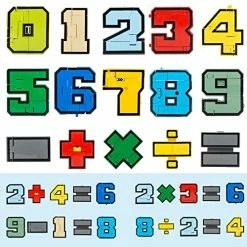 Wholesale 🎉 DAZZCOOL Number Math Toys, Military Transforming Toys For Tollders Montessori Teaching, School Classroom STEM Number Learnnig Toys For Boys 3 4 5 Years Old ❤️ -Scooters & Equipment Sales 51JaIh68xkL