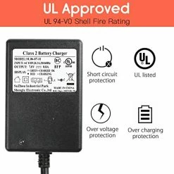 New 👏 LotFancy Battery Charger For 6V Ride On Toys, Power Supply Adapter For Kid Trax Frozen Disney Princess Minnie Mouse, Rollplay BMW GMC 6 Volt Toddler Electric Wheels Cars Quad, UL Listed 🔔 -Scooters & Equipment Sales 51KMB65BLuL