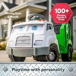 Best Pirce 🥰 Real Rigs Toddler Recycling Truck Interactive Ride On Toy, Kids Ages 1.5-4 Years, 6 Volt Battery And Charger, Sound Effects, 9 Recycling Accessories Include 🎉 -Scooters & Equipment Sales 51KbYb8dqjL