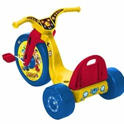 Best Pirce ❤️ Mickey And The Roadster Racers 15" Junior Cruiser Ride-on, Ages 3-7, Yellow/Red/Blue, 20" W X 22.5" H X 32.83" L 🛒 -Scooters & Equipment Sales 51P96pVI3tL