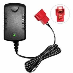 Cheapest 😉 FLHFULIHUA 6V Kids Ride On Car Charger For 6 Volt Battery , 7v800ma Charger For BMX X6 Kid TRAX Disney GMC Beetle Bus Electric Baby Carriage Ride Toy Battery Supply Power Adapter Red Square Plug ✨ -Scooters & Equipment Sales 51SEGLFp6iL