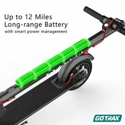 Buy 😉 Gotrax GXL V2 Electric Scooter, 8.5" Pneumatic Tire, Max 12 Mile And 15.5Mph Speed, EABS And Rear Disk Brake,Foldable Escooter For Adult Black 🥰 -Scooters & Equipment Sales 51TCXrDQ9rL