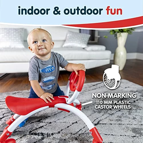 Coupon ✔️ YBIKE Pewi Walking Ride On Toy - From Baby Walker To Toddler Ride On For Ages 9 Months To 3 Years Old Red ⭐ 4 Coupon ✔️ YBIKE Pewi Walking Ride On Toy - From Baby Walker To Toddler Ride On For Ages 9 Months To 3 Years Old Red ⭐ - Image 2