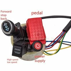 Best Sale ✔️ Weelye 12V Children Electric Car DIY Accessories Wires And Gearbox,Self-Made Toy Car Full Set Of Parts For Electric Car Kids Ride On 🔥 -Scooters & Equipment Sales 51WAqmkWkcL