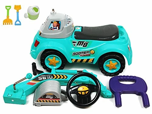 Outlet ⌛ Digger Scooter, Ride-on Excavator, Pulling Cart, Pretend Play Construction Truck (Color May Vary) By POCO DIVO Grabber-blue 🤩 7 Outlet ⌛ Digger Scooter, Ride-on Excavator, Pulling Cart, Pretend Play Construction Truck (Color May Vary) By POCO DIVO Grabber-blue 🤩 - Image 5