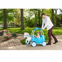 Flash Sale π Princess Horse & Carriage - Frosty Blue Ride-On π 12 Flash Sale π Princess Horse & Carriage - Frosty Blue Ride-On π -Scooters & Equipment Sales 51a9U8DEawL