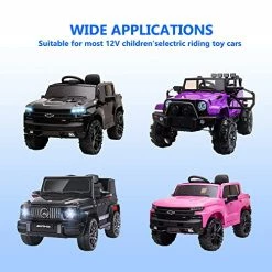 Hot Sale 🧨 12 Volt Battery Charger For Ride On Toys, 12V 1A Battery Charger For Hello Kitty SUV Kid Trax Toddler Quad ATV Wrangler SUV Kid Trax Dynacraft Audi BWM Mecerdes-BenzElectric Battery Power 🔥 -Scooters & Equipment Sales 51aMfqeonrL