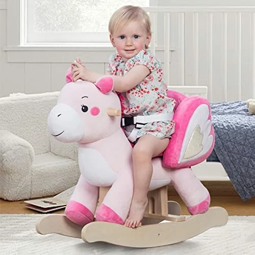 Outlet π Labebe - Baby Rocking Horse, Ride Unicorn, Kid Ride On Toy For 6 Month-3 Year Old, Infant (Boy Girl) Plush Animal Rocker, Toddler/Child Stuffed Ride Toy (Pink) β 7 Outlet π Labebe - Baby Rocking Horse, Ride Unicorn, Kid Ride On Toy For 6 Month-3 Year Old, Infant (Boy Girl) Plush Animal Rocker, Toddler/Child Stuffed Ride Toy (Pink) β - Image 5