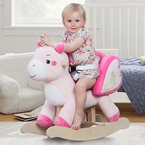 Outlet π Labebe - Baby Rocking Horse, Ride Unicorn, Kid Ride On Toy For 6 Month-3 Year Old, Infant (Boy Girl) Plush Animal Rocker, Toddler/Child Stuffed Ride Toy (Pink) β 3 Outlet π Labebe - Baby Rocking Horse, Ride Unicorn, Kid Ride On Toy For 6 Month-3 Year Old, Infant (Boy Girl) Plush Animal Rocker, Toddler/Child Stuffed Ride Toy (Pink) β
