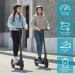 Flash Sale 😍 Segway Ninebot Electric Kick Scooter- F25 F30 300W Motor(Ver.F40 350W ), F25 12.4 Miles( Ver.F30 18.6, Ver.F40 25) & 15.5 MPH( Ver.F40 18.6), 10" Pneumatic Tire, Dual Brakes, E Scooter For Adult 👍