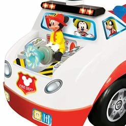 Promo ✨ Kiddieland Disney Mickey Activity Fire Truck Ride-O ✨ 8 Promo ✨ Kiddieland Disney Mickey Activity Fire Truck Ride-O ✨ -Scooters & Equipment Sales 51ceLTLLQyL